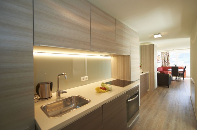 Appartement mit Küche